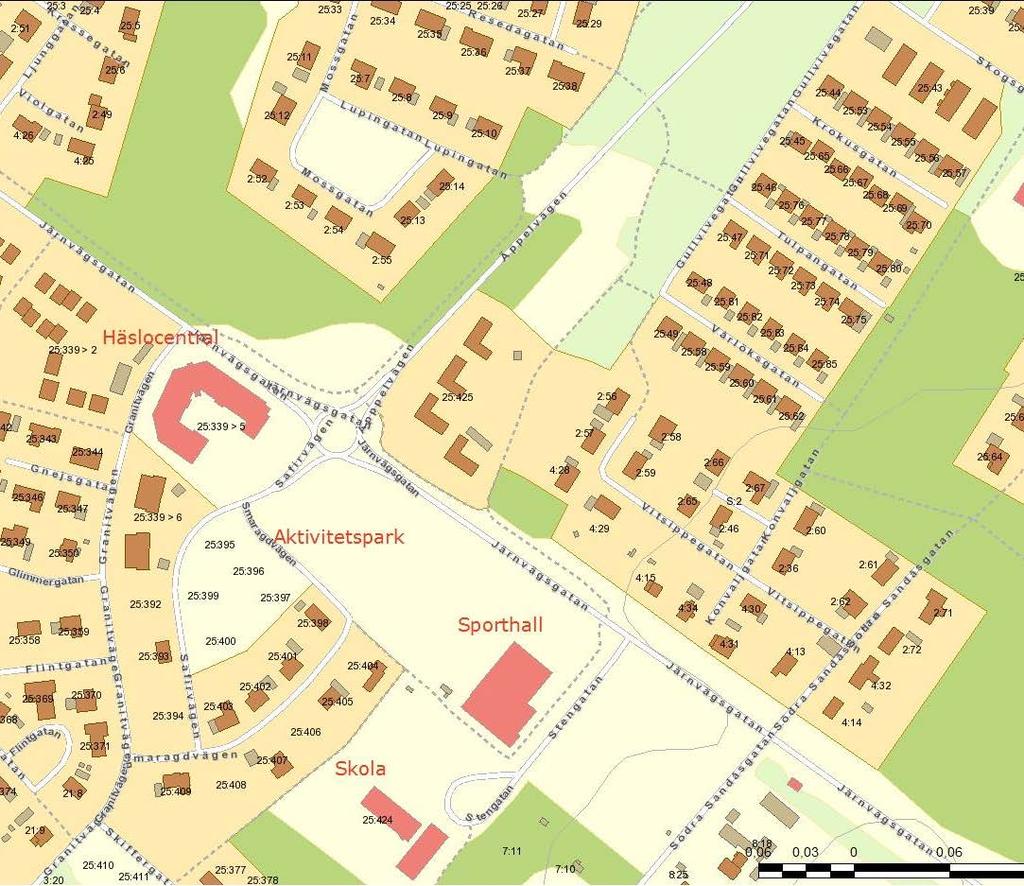 Detaljplan för del av Björnhovda 25:2 2 (10) Planens syfte Planområdet Huvudsyftet med detaljplanen är att möjliggöra förtätning med flerbostadshus vid Rylgatan i Färjestadens tätort, samt att