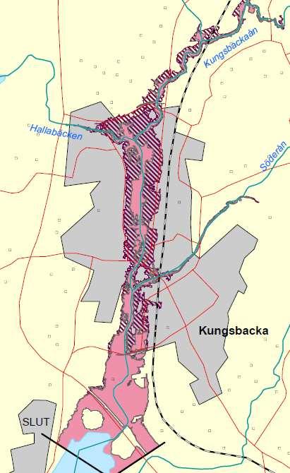 Översiktlig Översvämningskartering Utbredning för scenarierna 100-års flöde och Beräknat högsta flöde, geografiska data Nivåuppgifter i tvärsektioner Hydrauliska modellerna förvaltas på