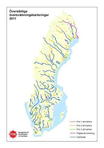 Översiktlig Översvämningskartering 10 %