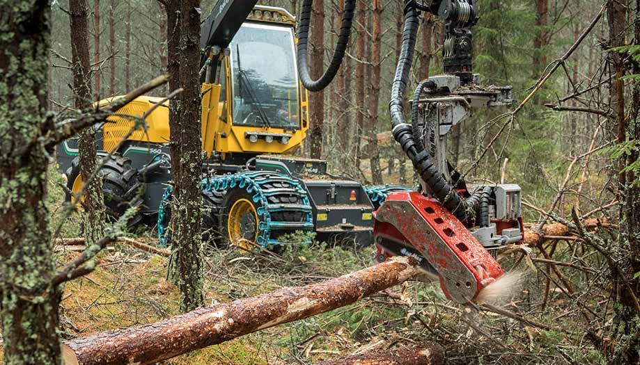 KUNDCASE Stillestånd i skogen blir extremt dyrt, fort Log Max i Grangärde tillverkar skördaraggregat till skogsindustrin. Att cylindrarna som styr alla rörelser håller är en förutsättning.