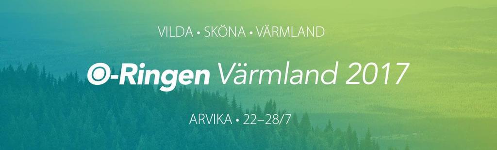 Nyhetsbrev till funktionärer O-Ringen Värmland 5 juni 2017 Hej! Ni går vi in i slutspurten av förberedelser inför O-Ringen.