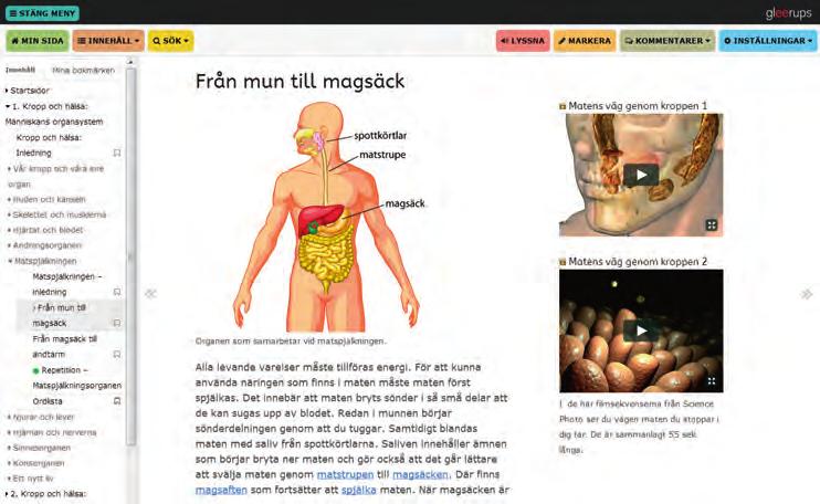 Gleerups digitala läromedel är plattformsoberoende. Läs mer om digitala läromedel på sid 6 13. NO/SO Nyhet BASLÄROMEDEL 4 6 Helt nya möjligheter med Utkik interaktiva böcker.