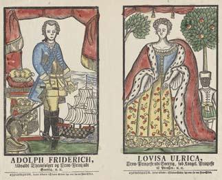 Kronprins Adolf Fredrik och kronprinsessan Lovisa Ulrika.