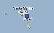 Attraktioner Ön Lipari ipari är 77 kvadratkilometer och den största av de Eoliska öarna.
