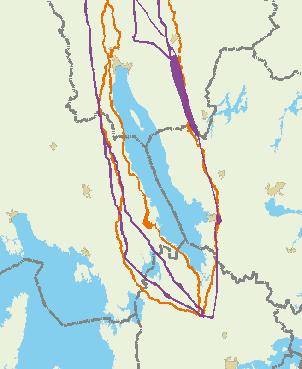 3 Alternativ 3. Nollalternativ Nollalterantivet beskriver en framtida situation år 00 där SydVästlänken inte är genomförd, d.v.s. att befintliga ledningar får stå för överföringskapaciteten.