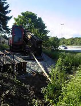 SydVästlänken kan på ett fåtal platser komma att passera genom områden med relativt höga lokala bergpartier som dock är begränsade i längd.