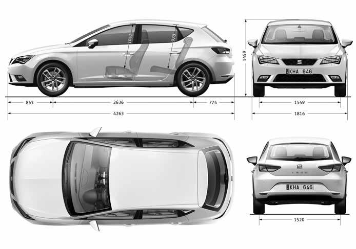 MOTORER MÅTT BENSIN Style FR CUPRA 280