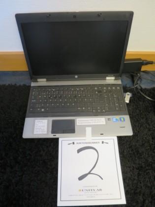 Hp Probook 6540B med laddare