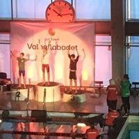 I år hade vi tre simmare; Erik Storberg, Dennis Andersson och Linnéa Karlsson som kvalificerade sig till Distriktsmästerskap!
