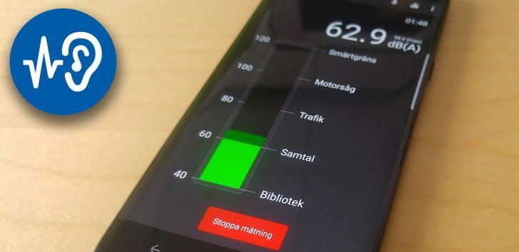 Mätning av bullerappen - sammanställning Mätmetod Jämförande mätningar mellan mobiltelefon med bullerapp och precisionsljudnivåmätare Brüel och Kjaer 2240 gjordes med tersbandsfiltrerat rosa brus i