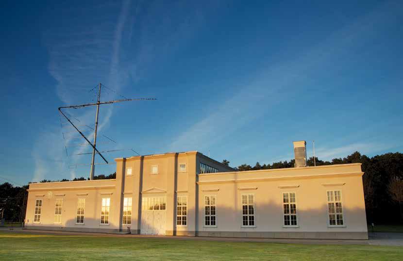 58 VÄRLDSARV I SVERIGE VARBERGS RADIOSTATION I GRIMETON Här togs ett tidigt och avgörande steg i utvecklingen av den moderna, globala och trådlösa radiokommunikationen.