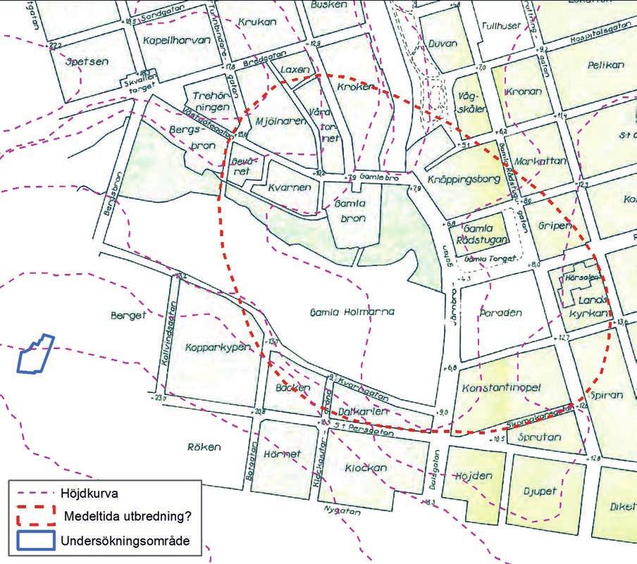 Historisk bakgrund Det äldsta Norrköping Norrköpings utbredning i dess äldsta fas har först under senare år kunnat beläggas arkeologiskt.