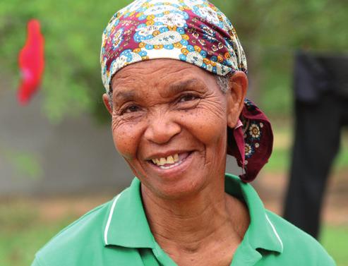 Det betyder att hunger och fattigdom överförs till nästa generation. Joaneta Nguenha Macanda, Marracuene Mozambique.