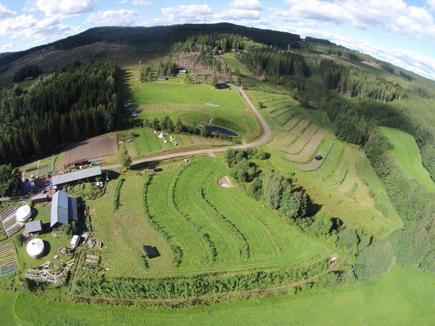 Praktiska exempel från Sverige Ridgedale permaculture, Västra Ämtervik, Värmland Ridgedalepermaculture.