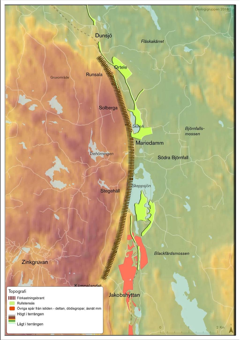 Del 1 Landskapet formas Landskapets naturgivna former och sammansättning har avgjort hur människor kunnat nyttja landskapet.