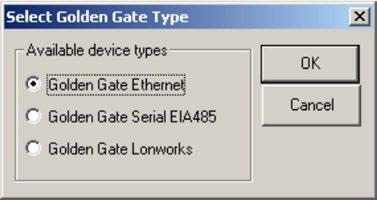 Golden Gate Config söker nu igenom nätverket för att hitta alla enheter som stöds av Golden Gate Config. Super WISE med IP-nummer 10.200.1.2 återfinns på rad två i listan i figur 5 -> 7.