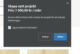 Kopiera projektet Kopiera ett projekt kan ske på två sätt: Alternativ 1: 1.