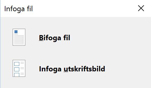 Markera filen och klicka på knappen Infoga (Insert). 4.