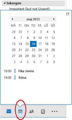 45 Oläst brev. Klicka till vänster om avsändare/rubrik för att markera det som läst.