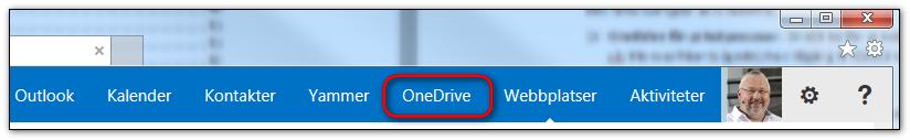 77 OneDrive överblick Vad är OneDrive? OneDrive är en lagringsplats för filer och dokument i molnet. Tidigare hette OneDrive SkyDrive. Namnet SkyDrive förekommer fortfarande på en del håll i t.ex.