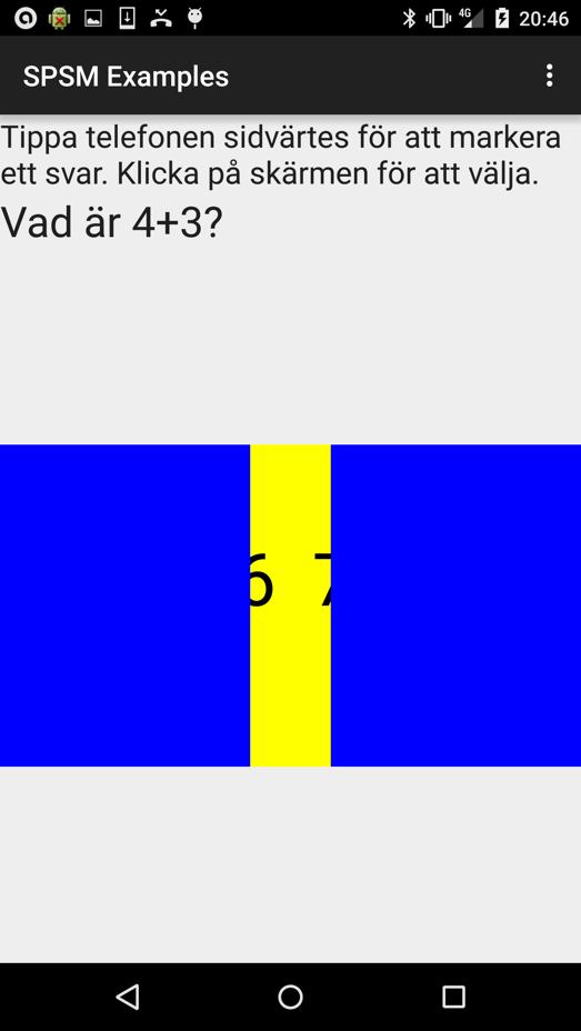 Återigen är återkopplingen viktig. Om inte siffrorna läses upp, blir appen omöjlig att använda för den som inte ser.