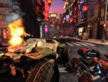 Det säger en del om grafiken i Unreal Tournament III. CHINA TOWN En av banorna i Unreal Tournament III utspelas i vad som ser ut att vara ett smygdystopiskt china town någon gång i framtiden.