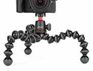 Gorillapod 1K kit 699:- Stativ med kulled klarar att bära upp till 1 kg. T. ex.