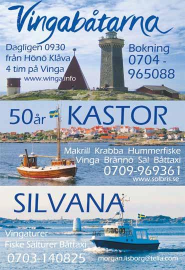 johansson@tourist-fishing.se Short boattrips to beautiful Vinga s archipelago Kom igång med oss! Gym, GruppträninG, cykel, kondition och mycket mer!