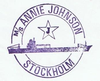 m/s Annie Johnson2 från 1925-1962 byggd på Götaverken i Göteborg.