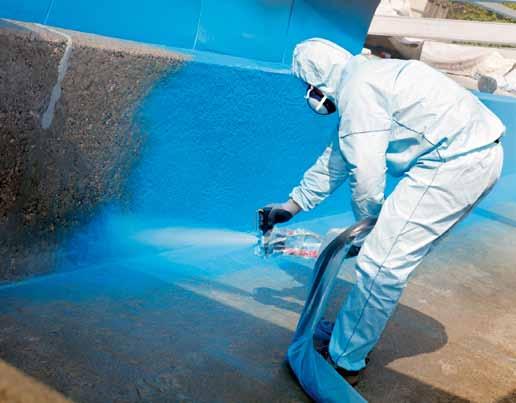Vi använder WIWA DUOMIX 460 det är den bästa maskinen Lingfjords AB och Sprayskum Väst AB är två företag som så gott som dagligen använder WIWA DUOMIX 460, för applicering av snabbhärdande material