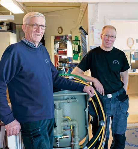 Reportage från Anti-Corrosion Härnösand Yrkesmåleri Nya färgsprutor från Graco Yrkesmåleri Graco Service/Demo Road tour Yrkesmåleri Rationell utomhusmålning Industri Allblästring renoverar stora