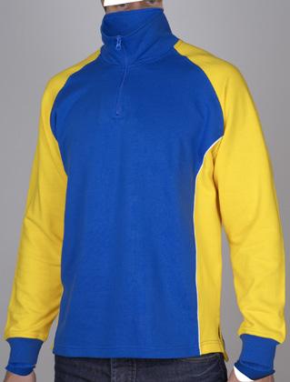 Silver/21 Bottlegreen/69 Warm yellow/78 RUBY SWEATSHIRT 163500 Sweatshirt med krage, effektfull