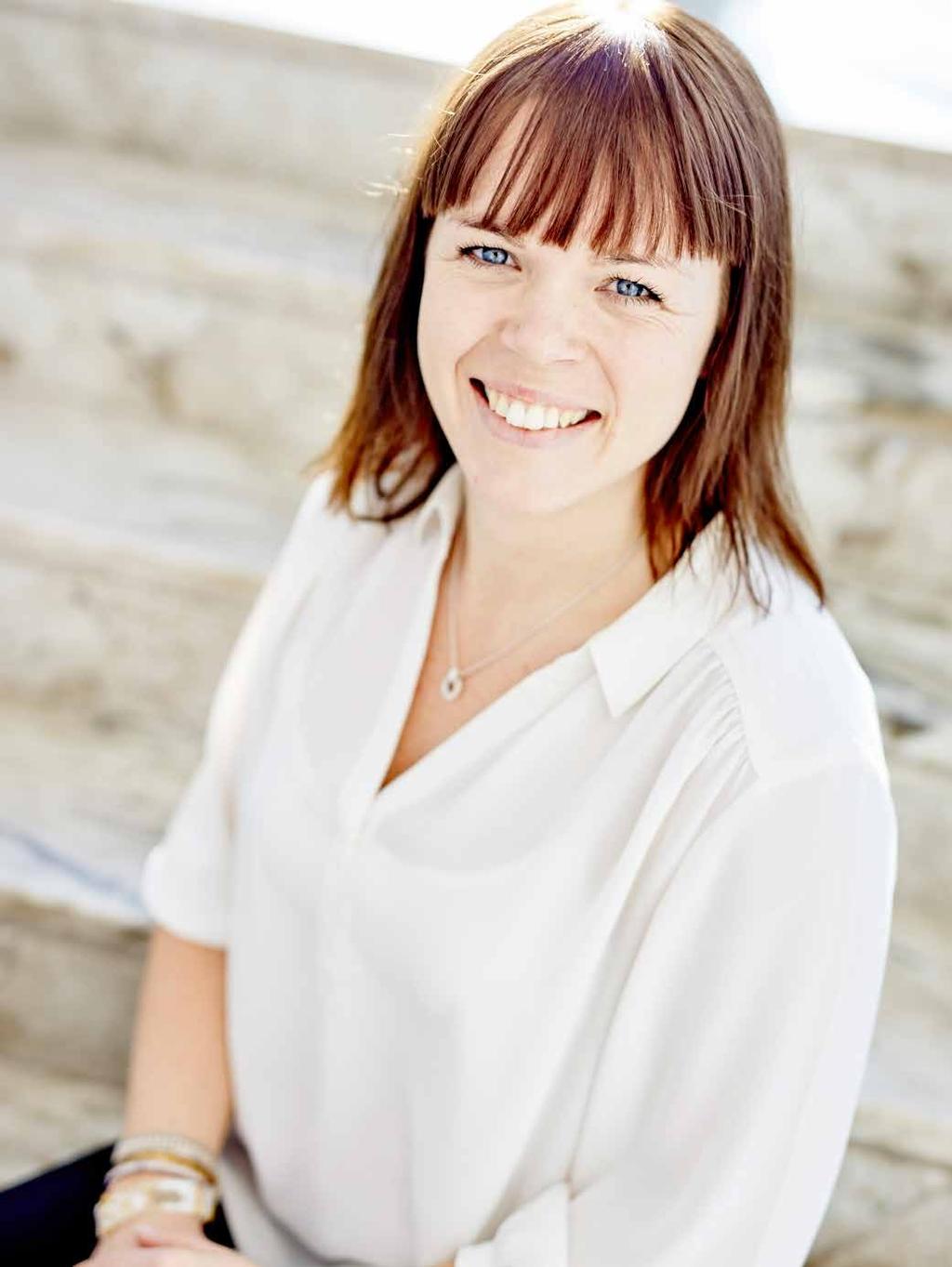 FOTO: SARA LANDSTEDT FAKTA Lina Sundberg, 35 år Nybliven Marknadsansvarig Marknadsområde Syd, med placering i Jönköping.