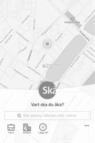 SYSTEMET OCH APPEN För passagerarna finns inte ett system och en app appen är systemet SYSTEMET SOM EN APP o o o o Passagerarna ser inte samma skillnad mellan system och app, som Skånetrafiken gör.