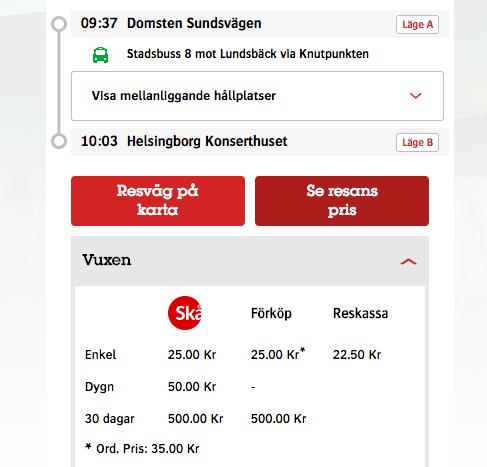 Res tillsammans få 25 procent när ni är två eller fler som köper gemensam biljett. Barn under 7 år åker gratis.