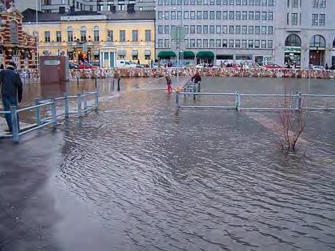 korrekt information om naturkatastrof, som påverkar Finlands