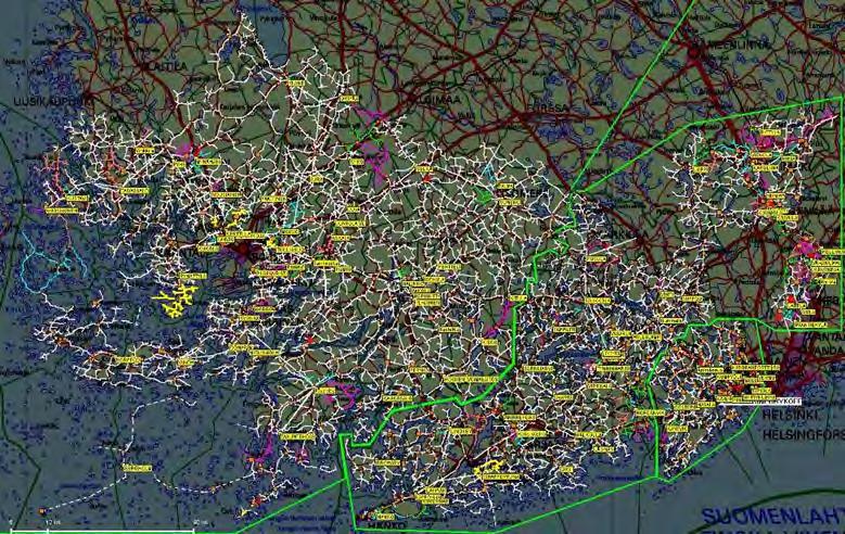 järnvägar Träd på byggnader 200 000 hushåll