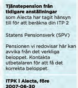 Inom vissa avtalsområden måste man ha varit anställd en viss tid för att ha rätt till pension.