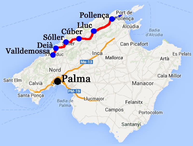 Mallorca, Valldemossa Pollença, 6 nätter 6(6) Mallorca Att Mallorca erbjuder semestrar fyllda av sol och bad har antagligen inte undgått någon, men att ön även har väldigt vackra vandringsleder är