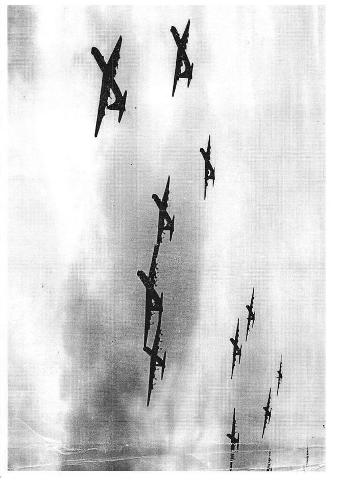 Bombplanet B-36 Peacekeeper ingick i USA:s strategiska avskräckning under 1950-talet.