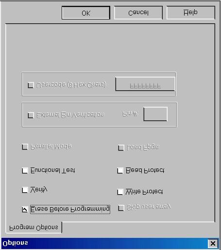 Fönstret SVF Options visas. Klicka på OK. Fönstret Create a new SVF file visas.