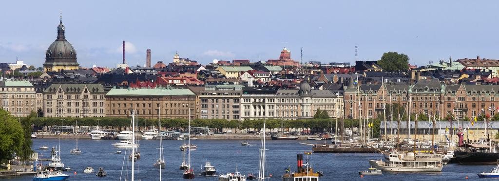 HOTELLMARKNADEN i storstadskommunerna EFTERFRÅGAN VÄXER i samtliga storstadskommuner. RevPAR ökade i såväl Stockholm som i Göteborg under det första halvåret jämfört med motsvarande period i fjol.