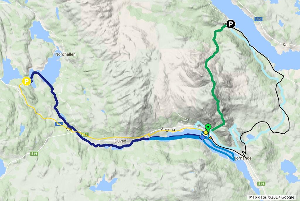 ÅEC Map 1: Course Overview and driving directions Kayak 25 km (SOLO) ÅEC Start (SOLO) Kayak SOLO Kajak 18 km (DUO/TEAM) ÅEC Start (DUO/TEAM) Kayak DUO/TEAM Run 15 km (SOLO/DUO/TEAM) Run (ALL CLASSES)
