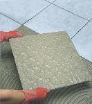 golvvärmesystem, befintliga golv, fibercementskivor, platsgjuten betong och invändiga prefabricerade betongelement (härdade minst 4 månader).