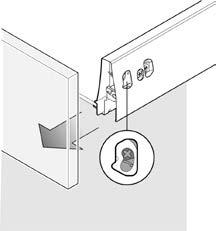 Montageanleitung Variowing Mounting instruction Variowing GL = Glaslänge / lenght glass NL = Nennlänge der Führung Nominal lenght of runner 4 ± 0, Hinweis: Alle Kanten müssen gefast werden (ca.