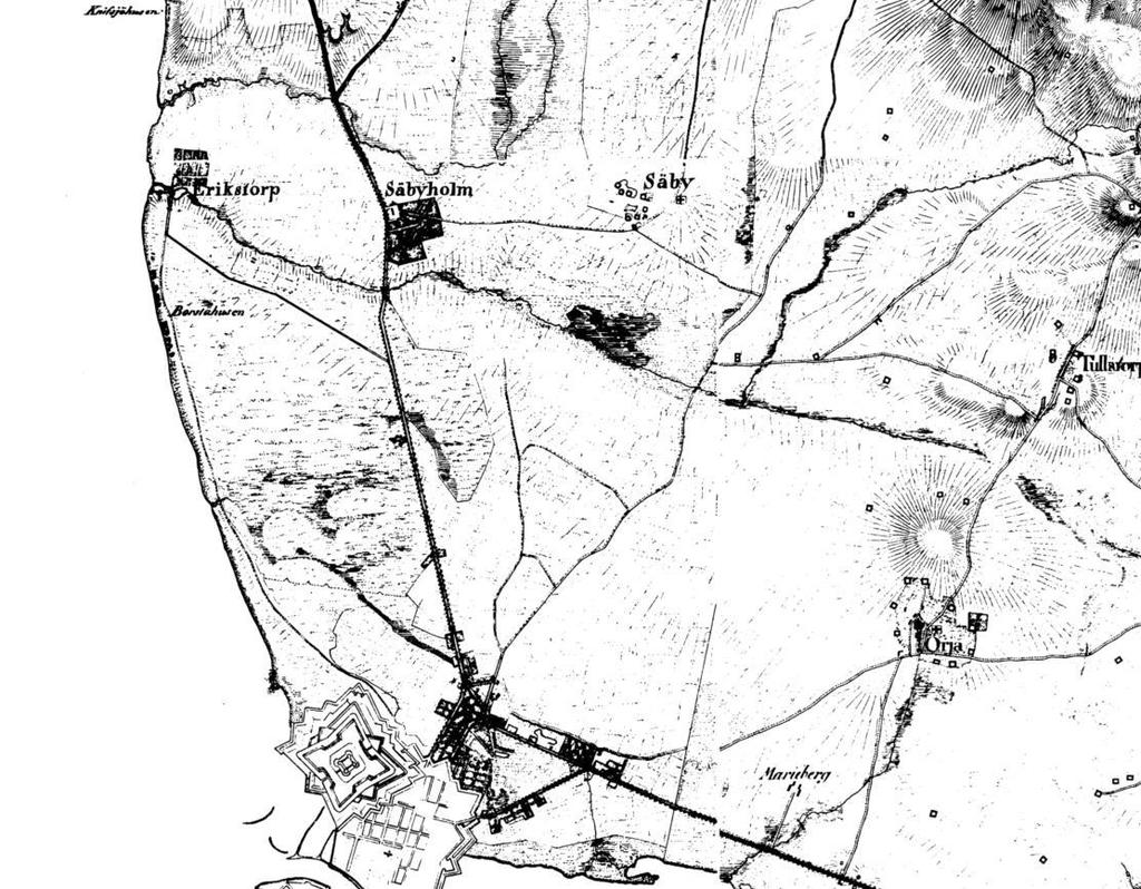 Trädplan Kyrkogårdens träd - historik Säby kyrkogård är en gammal kyrkogård kopplad till kyrkobyggnaden i Säby, till det sociala livet i Säby by och till Säbyholms gård.