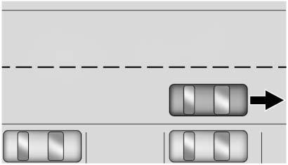 210 KÖRNING OCH ANVÄNDNING RCTA kan också slås på eller av via personliga inställningar. Se "Kollisionsdetekteringssystem" (Collision/Detection Systems) under Personliga inställningar 0 139.