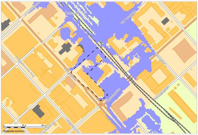 I ÖP2010 är Kungsgatan utpekat som ett stomlinjestråk. Längs dessa stråk kör bussar med hög turtäthet.