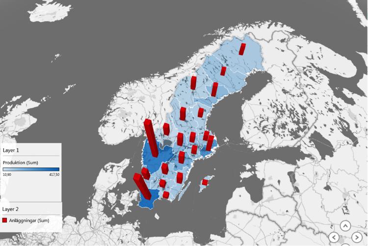 2 IMPORT AV BIOGAS Den svenska natur- och biogasmarkanden är till viss del integrerade då naturgasnätet även kan användas för distribution av biogas.