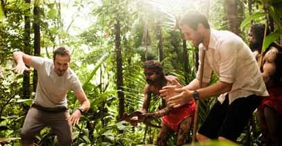 Här gör vi en kortare guidad tur genom regnskogen, innan turen går vidare till Cape Tribulation där man kan gå en tur på stranden eller bara njuta av omgivningarna.